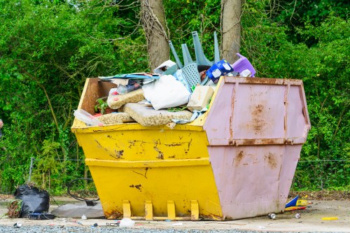 Scenic view of Richmond Upon Thames with furniture disposal theme