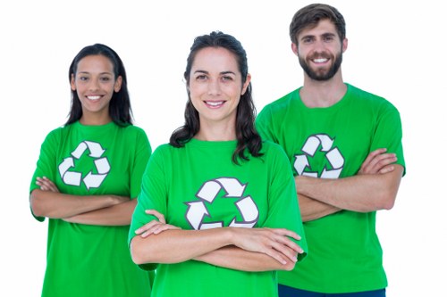 Professional waste collectors managing builders waste in Richmond Upon Thames